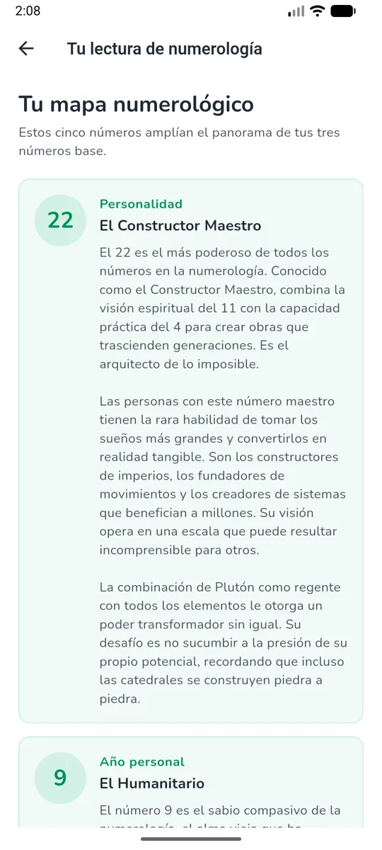 Holistiqum: lectura de numerología